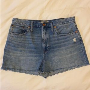 Madewell “the dadjean short”